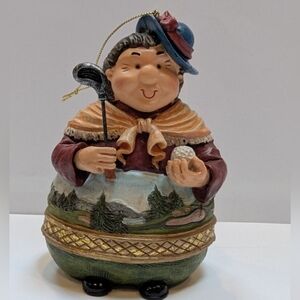 🎄 Christmas Sale🎄Lady Golfer grandma Christmas ornament resin